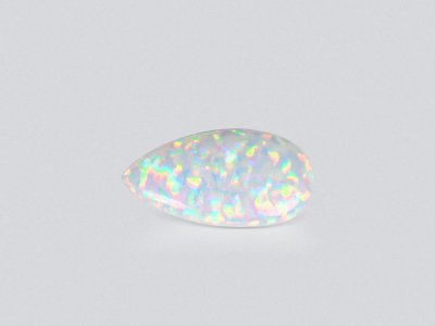 Large white opal pear cut 79.30 carats, Ethiopia photo