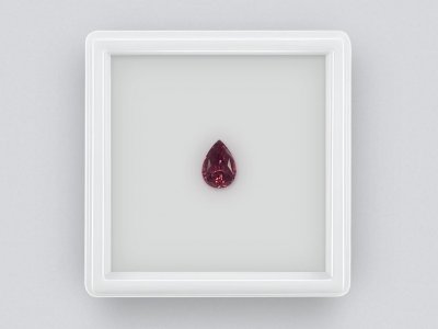Malaya Garnet Pear Cut 1.15ct Tanzania photo