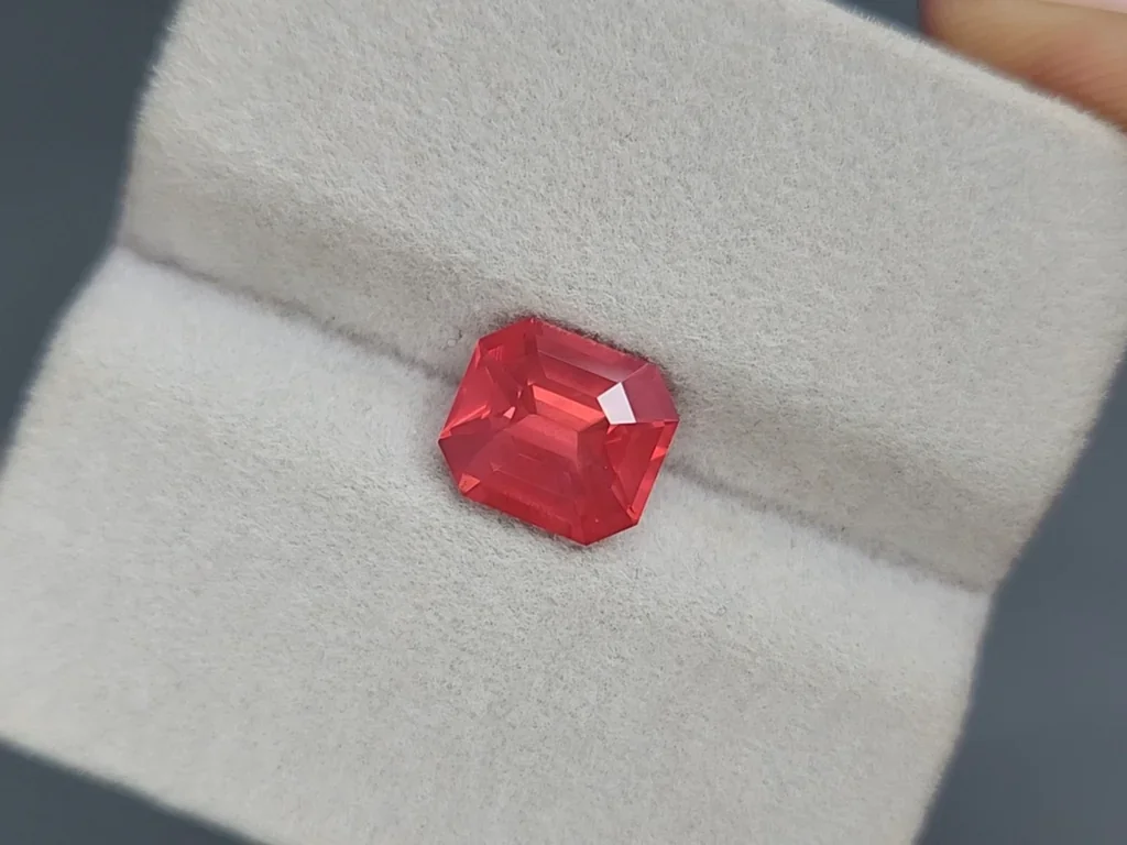 Spinel Mahenge milky octagon cut 3.02 carats, Tanzania Image №4