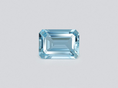 Aquamarine octagon cut 6.63 carats, Madagascar  photo