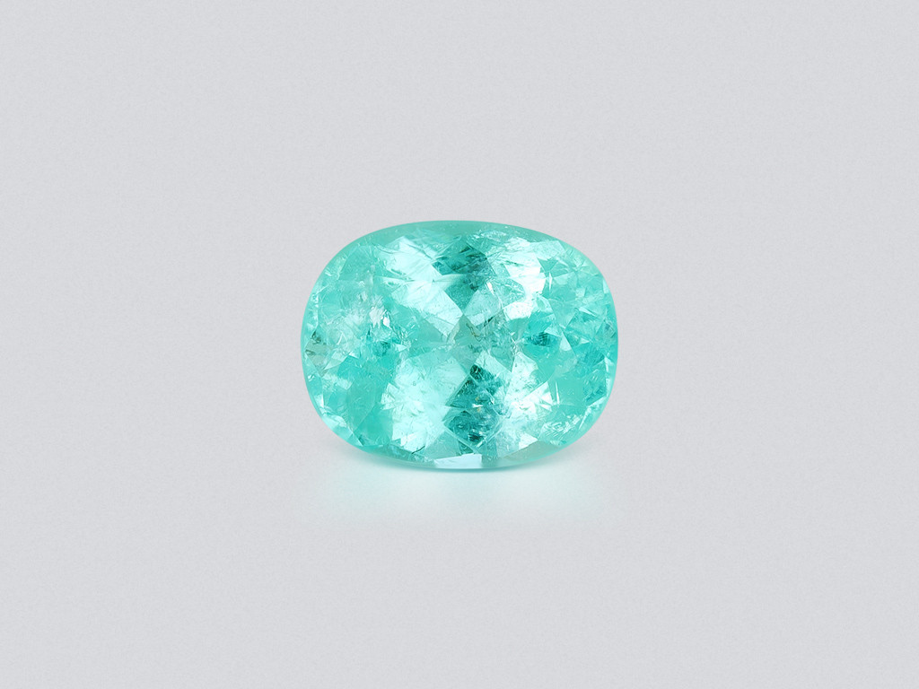 Neon blue Paraiba tourmaline oval cut 1.63 carats, Africa Image №1