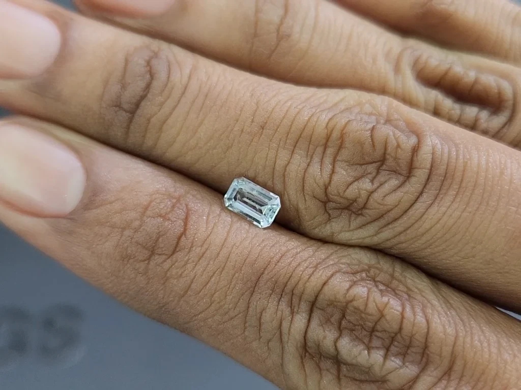 Aquamarine octagon cut 0.53 carats, Madagascar  Image №2