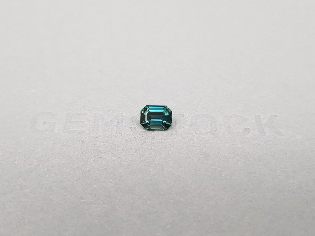 Unheated teal color sapphire 1.00 ct, Madagascar Image №1
