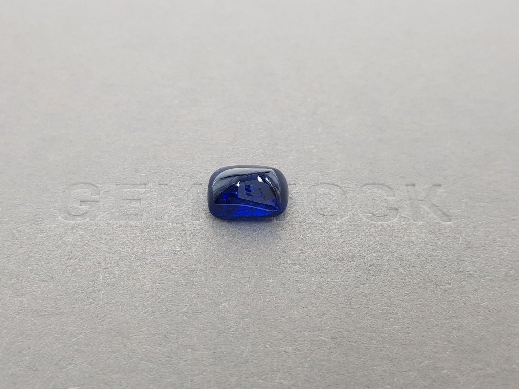 Unheated Royal blue sapphire in sugar loaf 5.37 ct, Burma Image №2