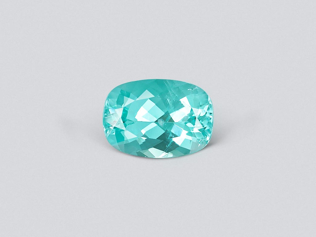Cushion-cut Paraiba tourmaline 3.12 carats, Mozambique Image №1