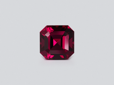 Rhodolite garnet asscher cut 5.92 carats, Africa photo