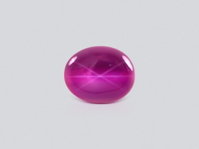 Unheated star ruby cabochon cut 2.29 carats, Mozambique photo