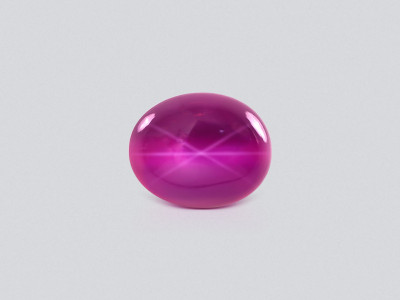 Unheated star ruby cabochon cut 2.29 carats, Mozambique photo