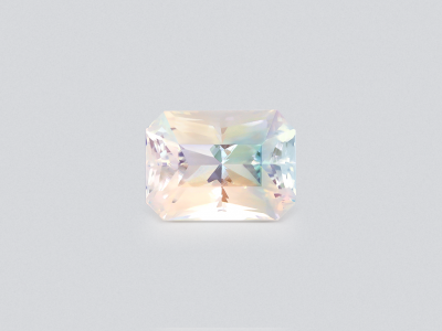 Rainbow moonstone radiant cut 10.45 carats, Madagascar photo
