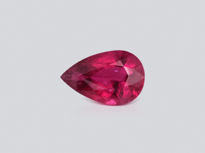 Tourmaline rubellite pear cut 7.66 carats, África photo