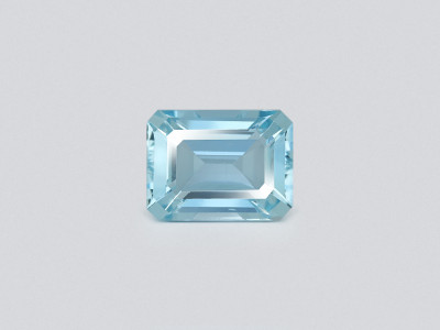 Aquamarine octagon cut 5.69 carats, Madagascar  photo