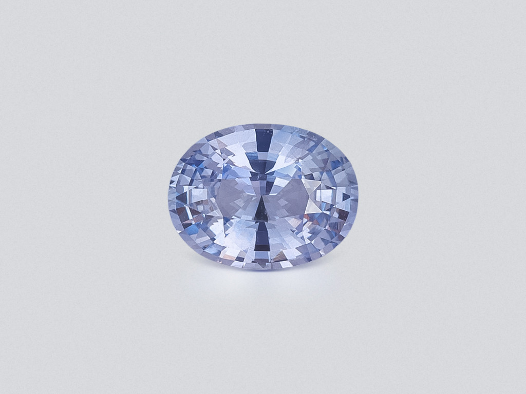 Sapphire Pastel Blue oval cut 1.60 carats, Sri Lanka Image №1