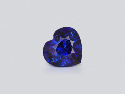 Royal Blue sapphire in heart shape 5.01 carats, Sri Lanka  photo