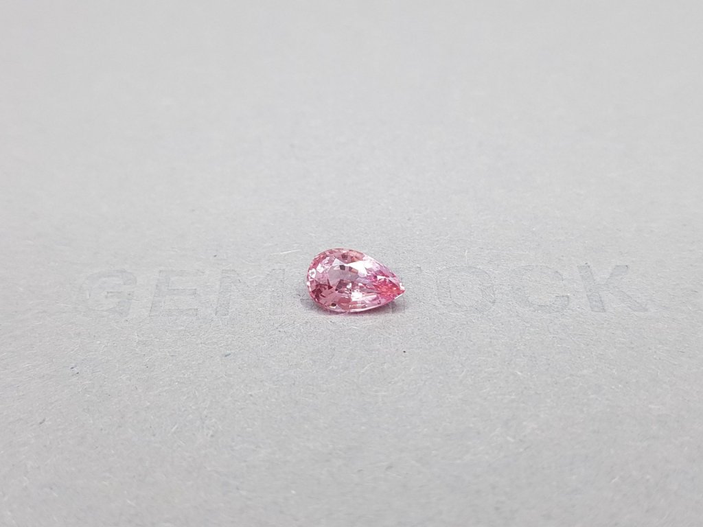Padparadscha sapphire 1.52 ct pear cut, Madagascar Image №1
