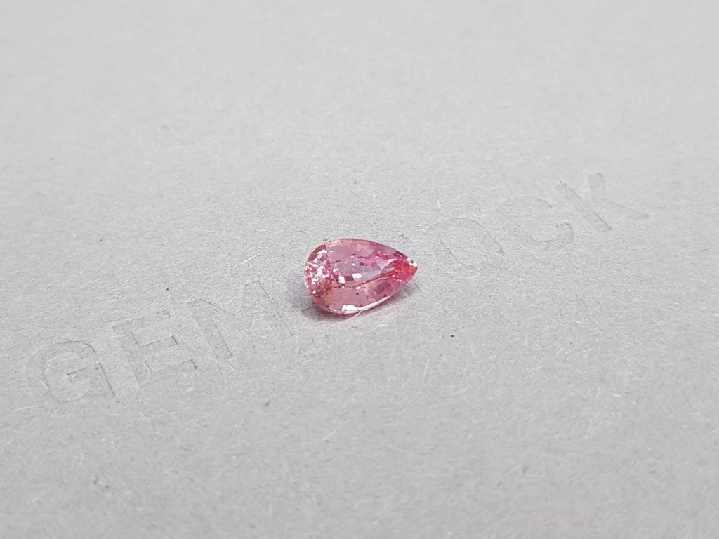 Padparadscha sapphire 1.52 ct pear cut, Madagascar Image №2
