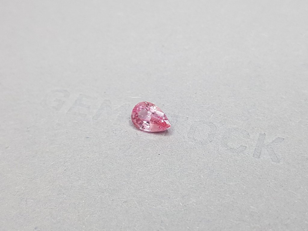 Padparadscha sapphire 1.52 ct pear cut, Madagascar Image №3