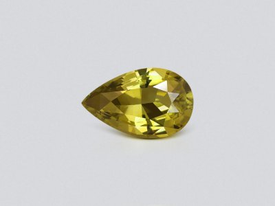 Chrysoberyl in pear cut 3.02 carats, Sri Lanka  photo