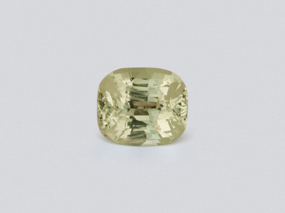 Green chrysoberyl cushion cut 3.12 carats, Sri Lanka photo