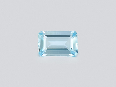 Aquamarine octagon cut 3.25 carats, Madagascar  photo