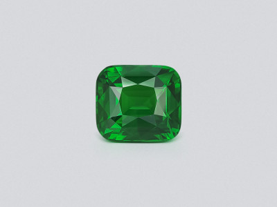 Tsavorite garnet cushion cut 3.03 carats, Africa photo