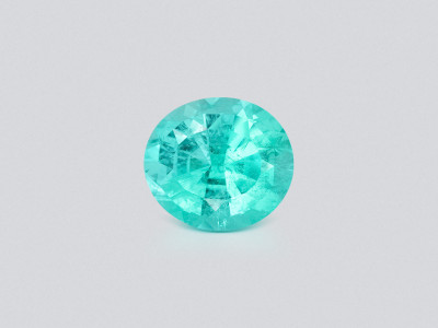 Neon blue Paraiba tourmaline oval cut 12.56 carats, Africa photo