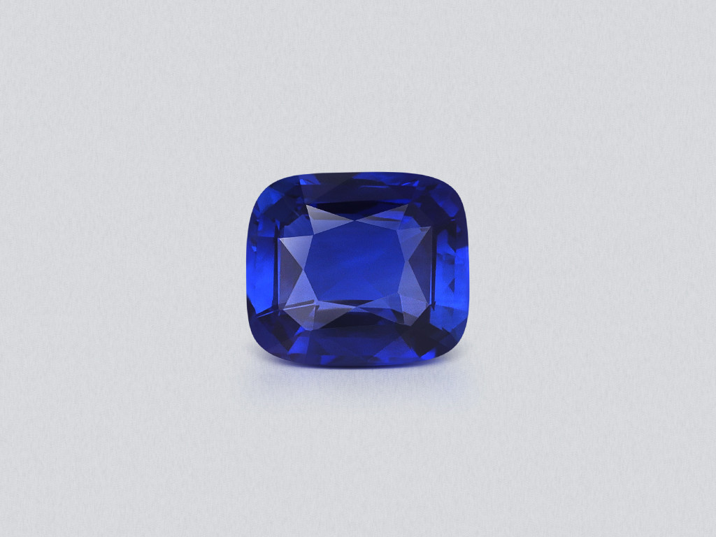 Sapphire Royal Blue cushion cut 1.02 carats, Sri Lanka Image №1