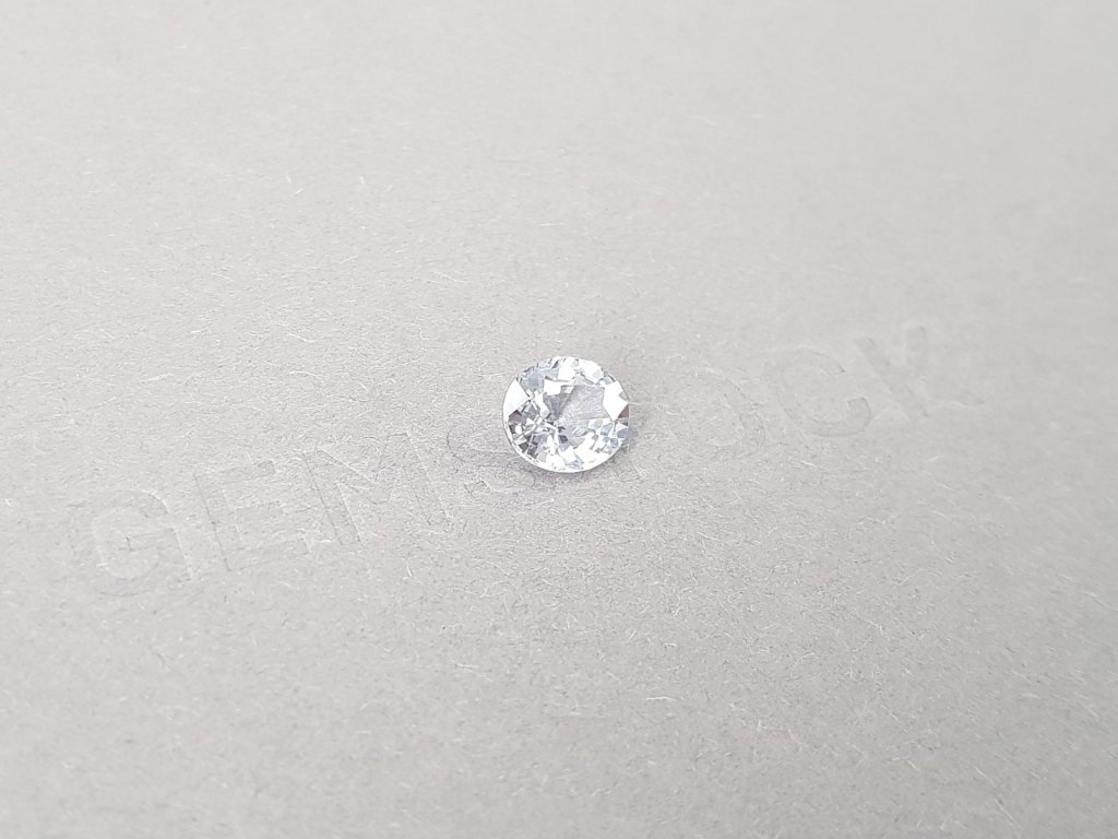 Colorless sapphire oval cut  1.27 ct, Madagascar Image №2