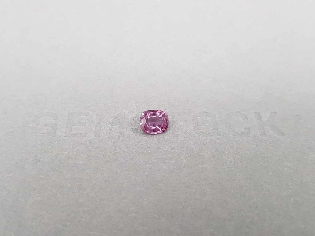 Cushion cut pink-violet sapphire 0.68 ct, Madagascar Image №2