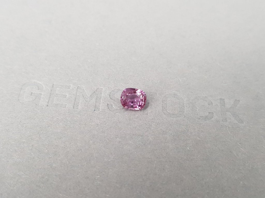 Cushion cut pink-violet sapphire 0.68 ct, Madagascar Image №4