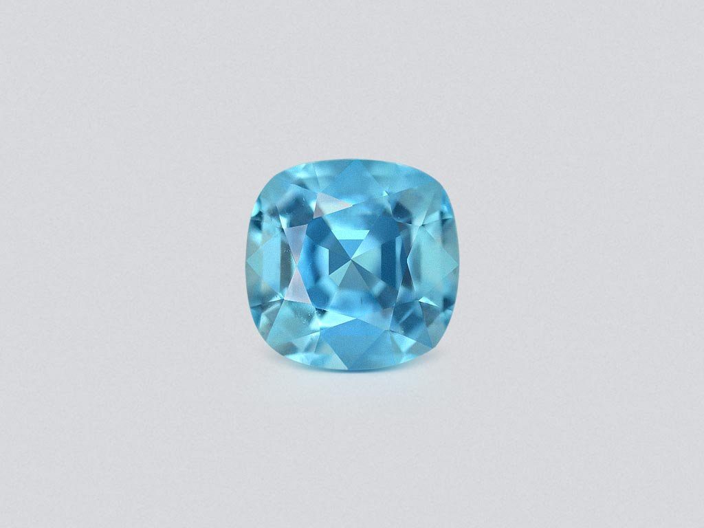 Cushion cut aquamarine 9.47 carats, Madagascar  Image №1