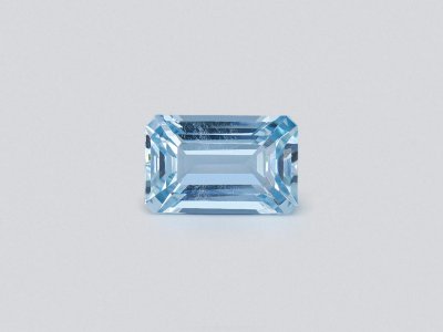 Aquamarine octagon cut 3.38 carats, Madagascar photo
