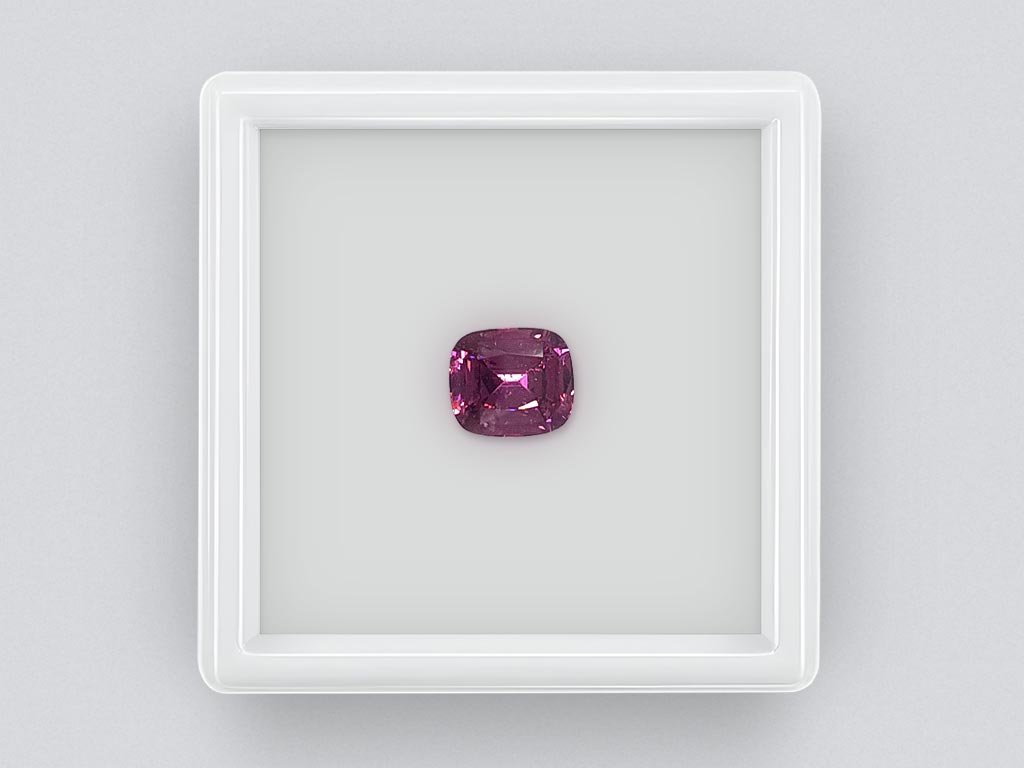 Cushion Cut Rhodolite Garnet 2.56ct Tanzania Image №1