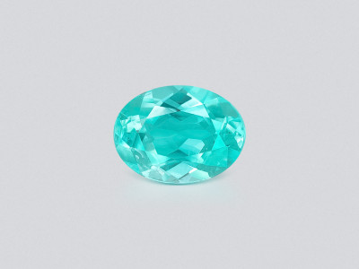 Neon Paraiba tourmaline oval cut 1.90 carats, Mozambique photo