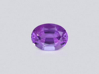 Amethyst precision cut oval 16.73 carats, Brazil photo