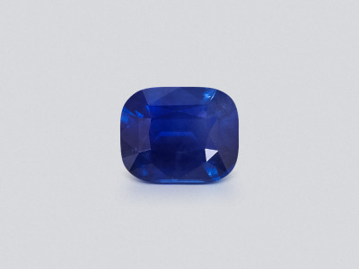Unheated sapphire Royal Blue cushion cut 3.55 carats, Sri Lanka photo