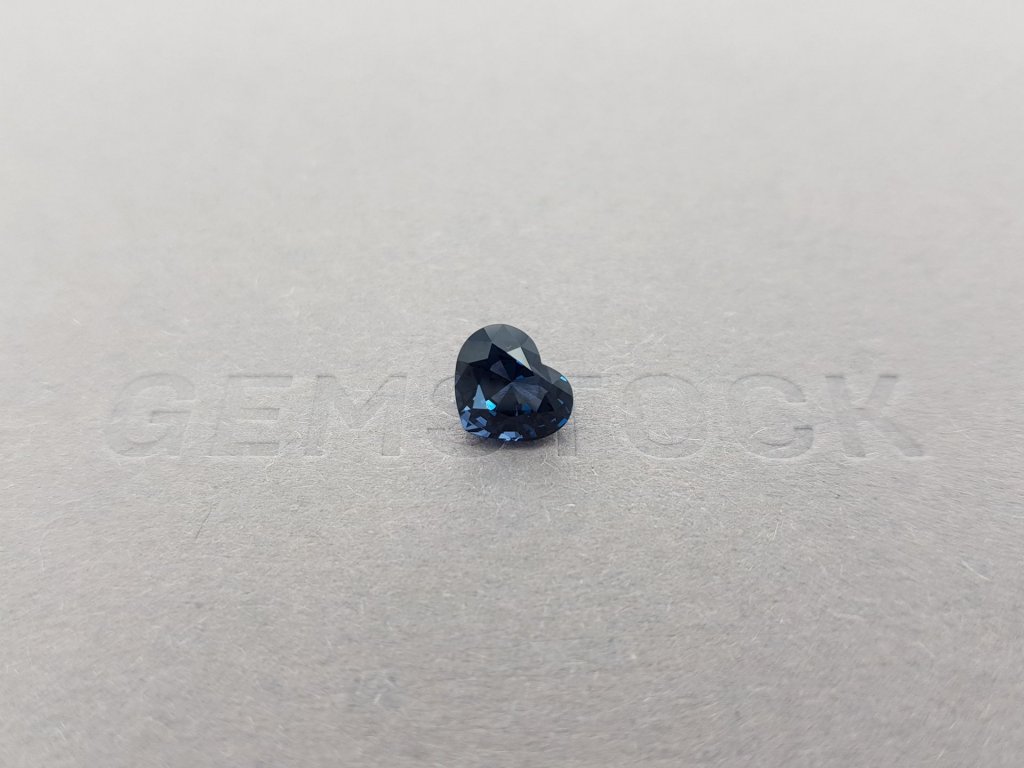 Intense heart cut blue spinel 2.06 ct Image №1