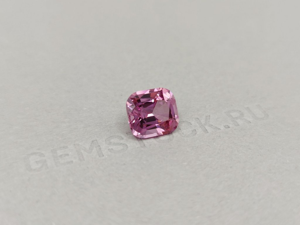 Cushion cut pink spinel 4.78 ct, Tajikistan, Lotus Image №2