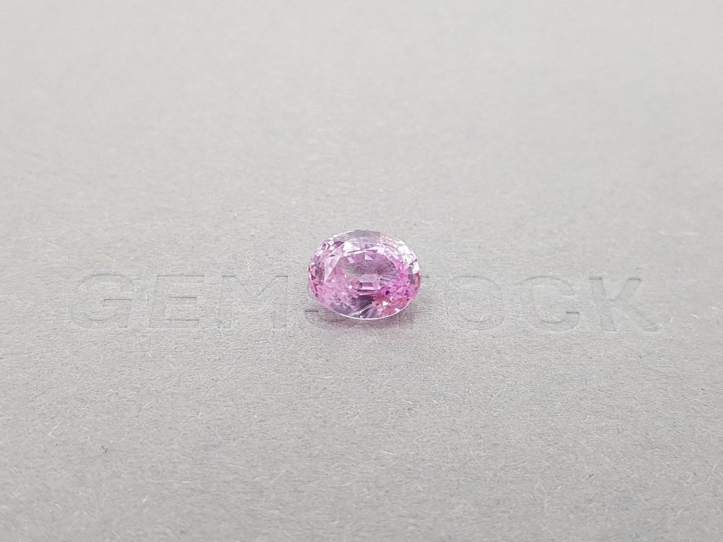 Unheated oval cut Padparadscha sapphire 4.05 ct, GRS Image №1