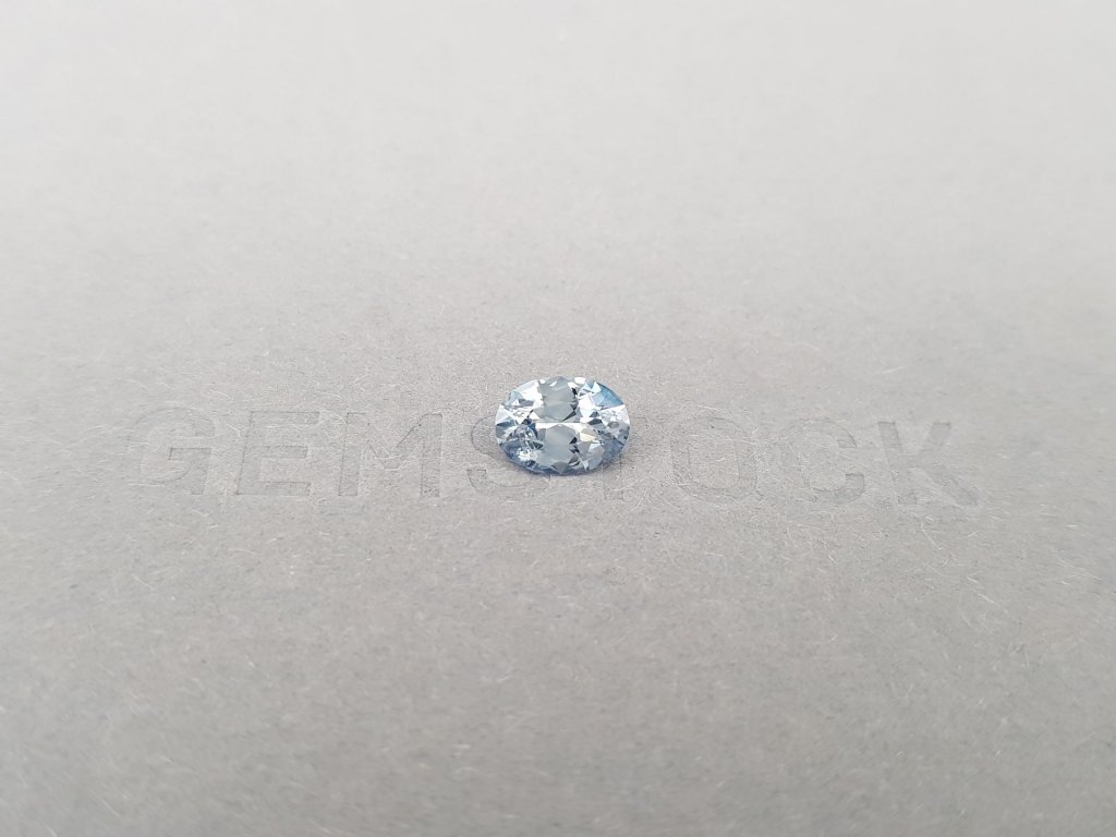 Light blue sapphire 1.34 carats, Sri Lanka Image №2