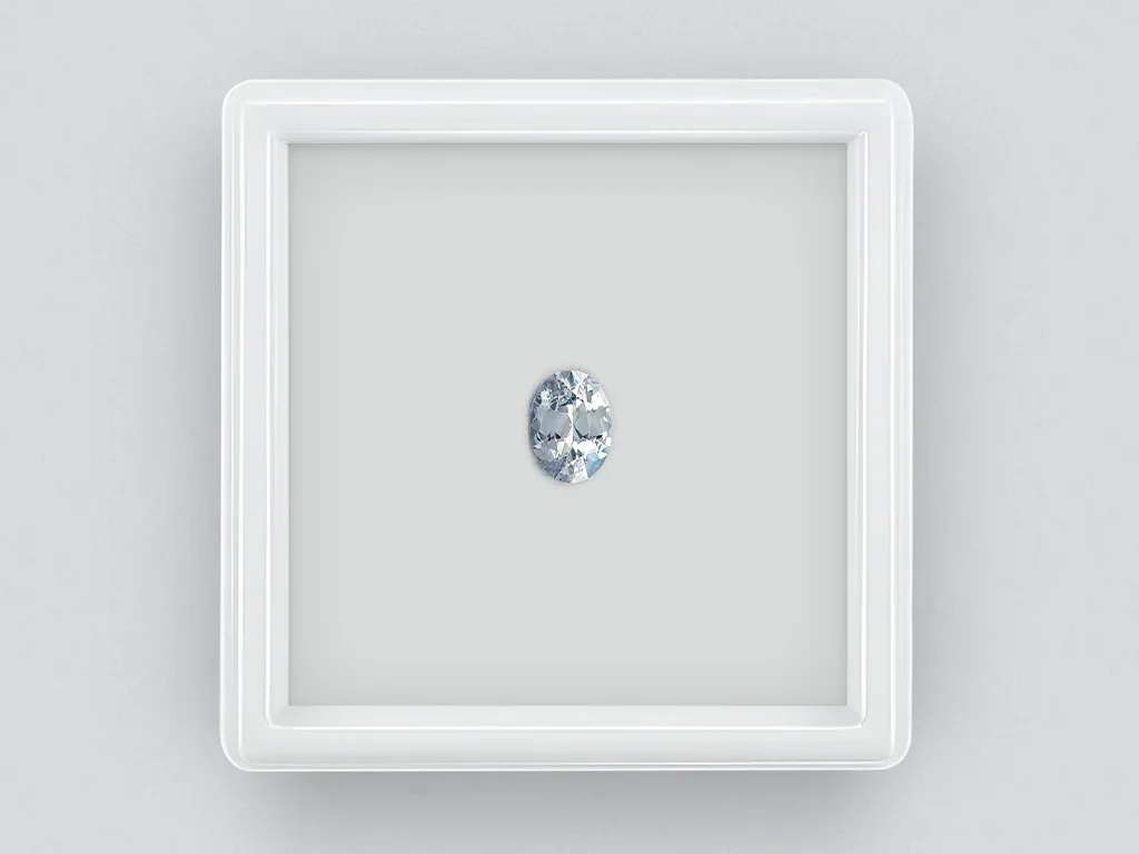 Light blue sapphire 1.34 carats, Sri Lanka Image №1