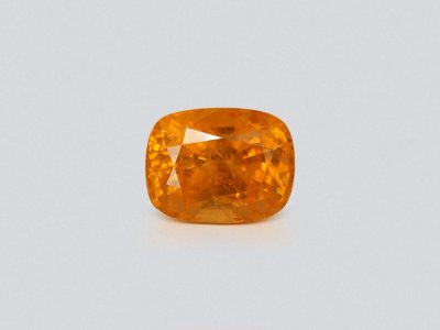 Top color spessartite garnet Fanta cushion cut 6.85ct, Africa photo