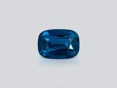 Rare cobalt blue spinel in cushion cut 1.23 carats, Tanzania photo