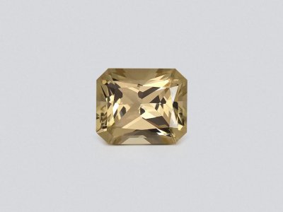 Pastel yellow sapphire in octagon cut  0.97 carats, Madagascar  photo