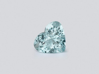 Aquamarine heart shape 5.55 carats, Madagascar  photo