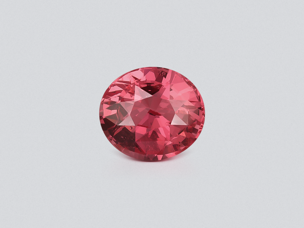 Spinel Mahenge Vivid Pink oval cut 1.56 carats, Tanzania Image №1