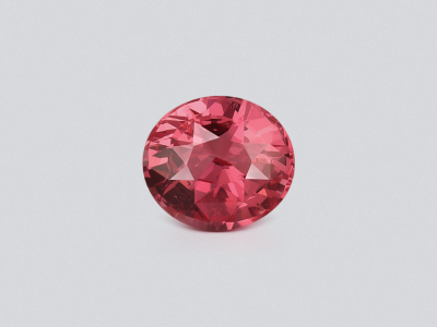 Spinel Mahenge Vivid Pink oval cut 1.56 carats, Tanzania photo