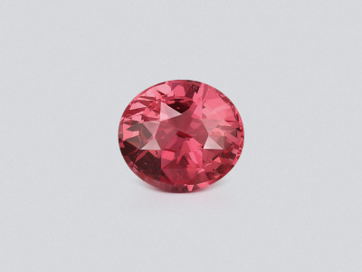 Spinel Mahenge Vivid Pink oval cut 1.56 carats, Tanzania photo