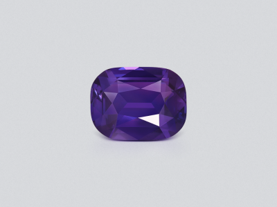 Unheated purple sapphire cushion cut 3.06 carats, Sri Lanka photo
