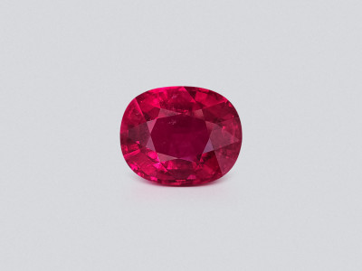 Tourmaline rubellite cushion cut 7.68 carats, Tanzania photo