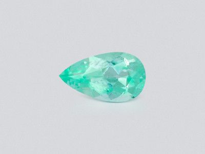 Paraiba tourmaline pear cut 1.65 carats, Mozambique photo